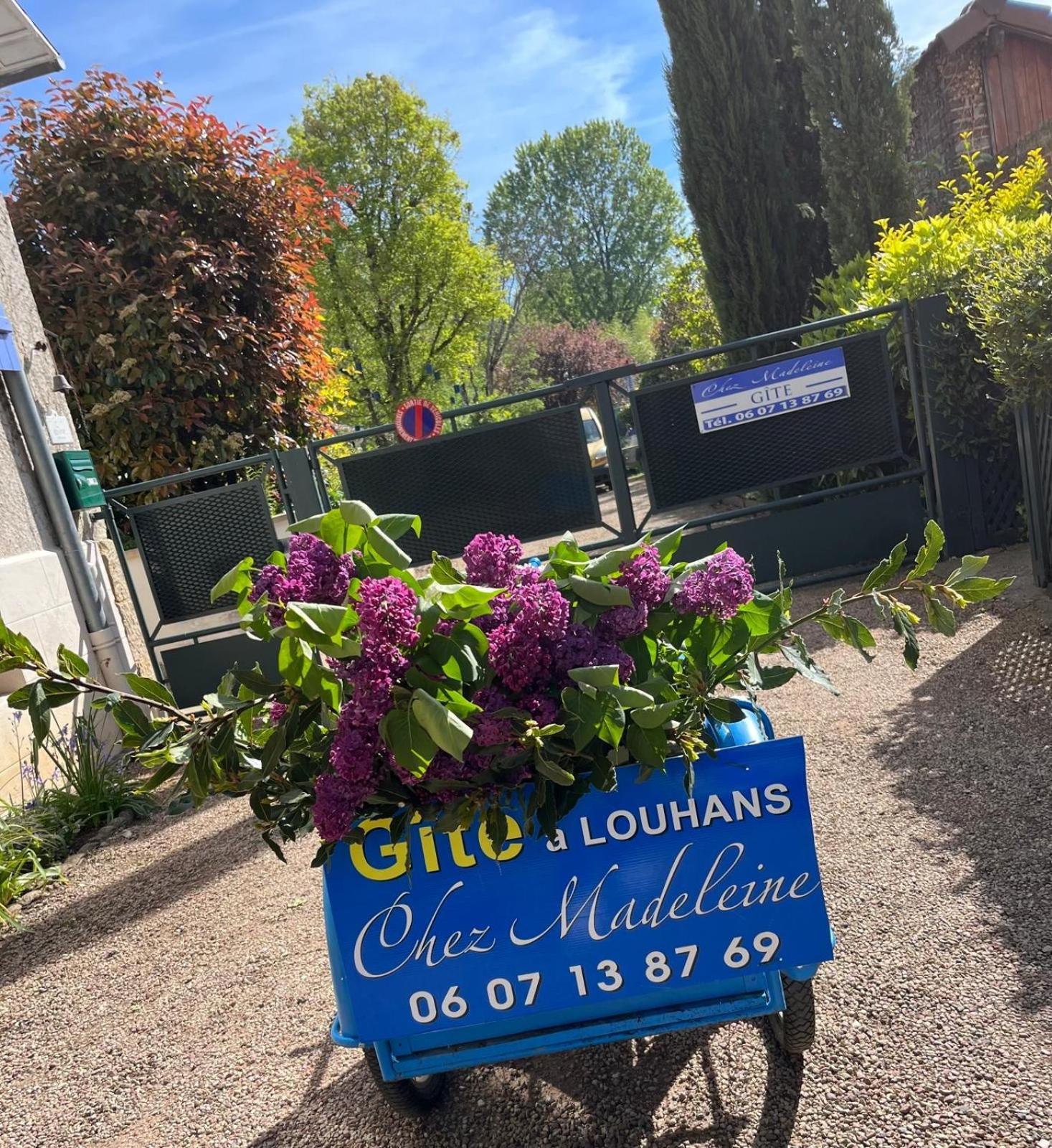 Gite Chez Madeleine Apartamento Louhans Exterior foto